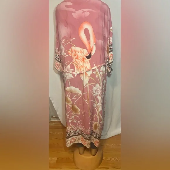 Floral Kimono Jacket - Picture 6 of 7